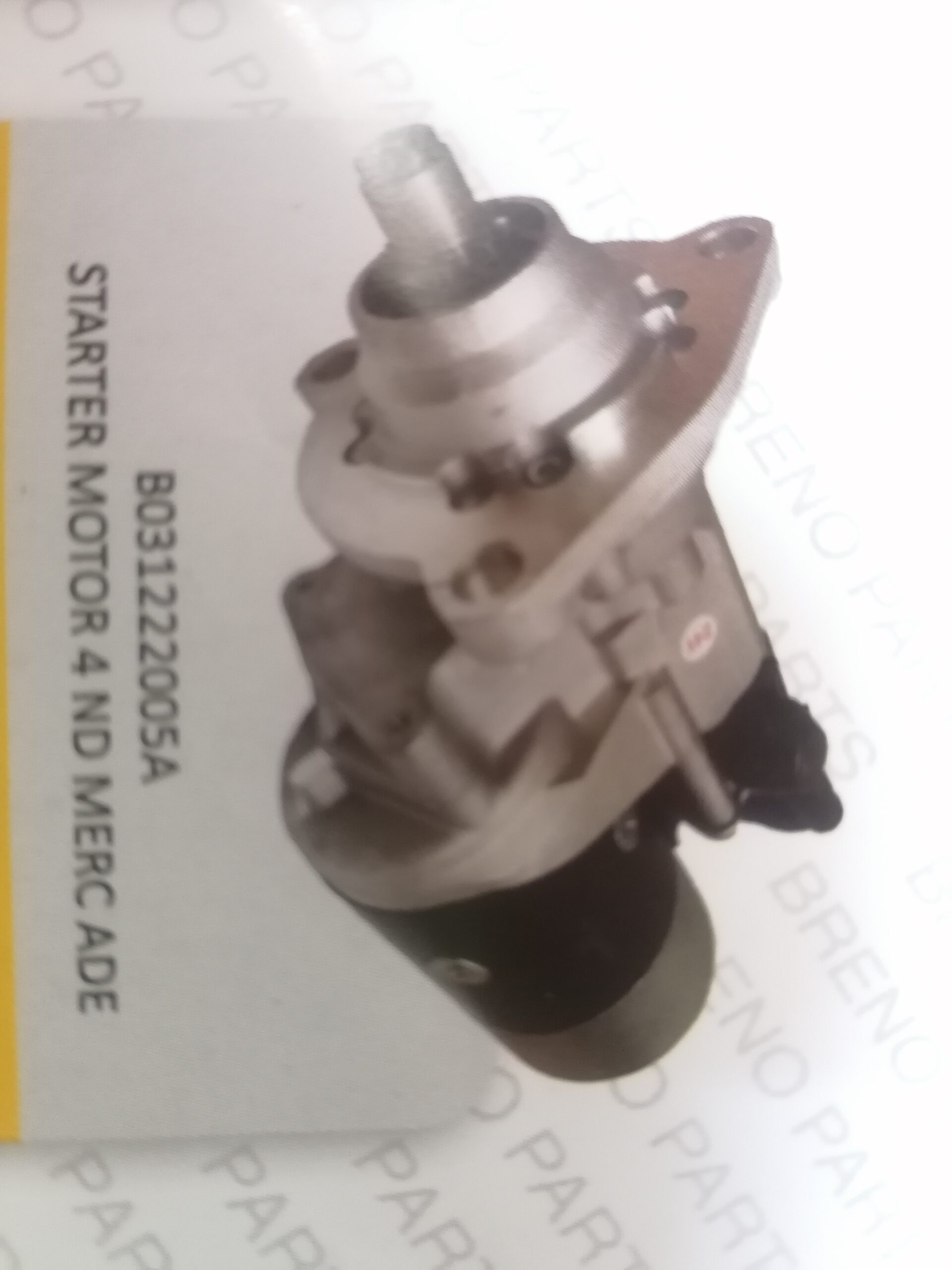 mercedes starter B03122